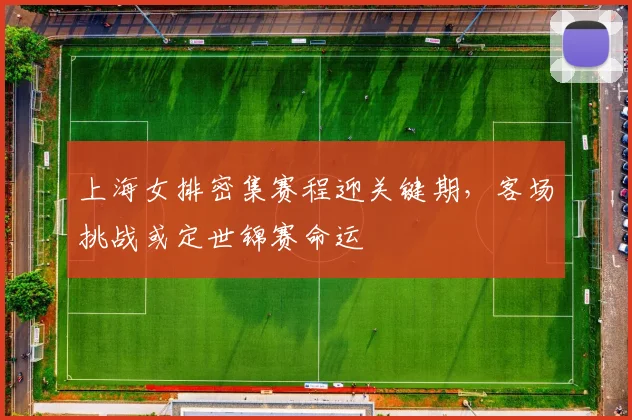 上海女排密集赛程迎关键期，客场挑战或定世锦赛命运